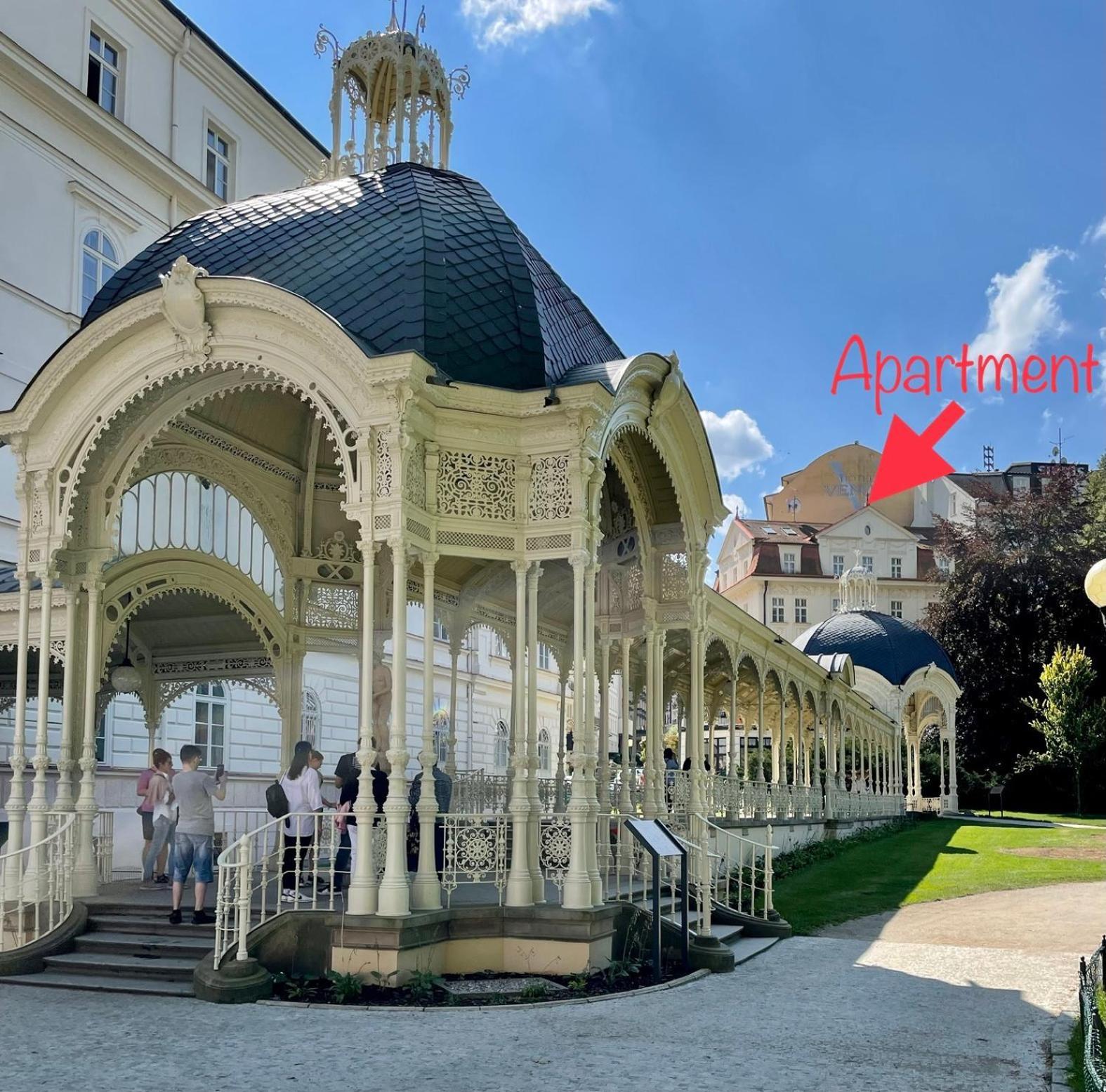 Huge Two Floor Apartment On The Park Colonnade With Free Parking For One Car, 160 Sqm Karlsbad Buitenkant foto